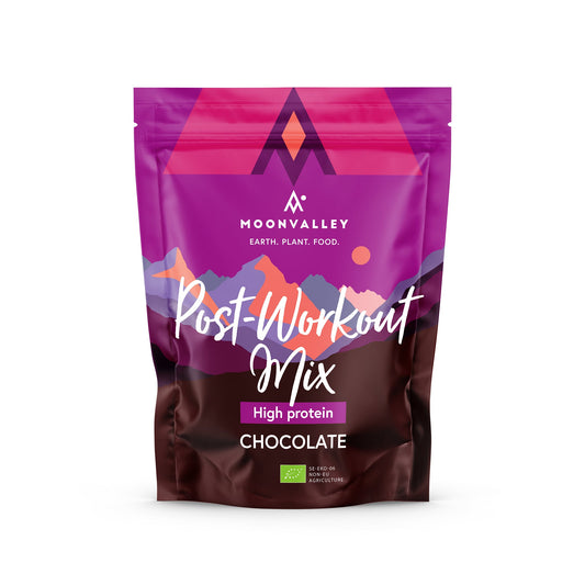 Post workout - high vegan protein powder from Moonvalley