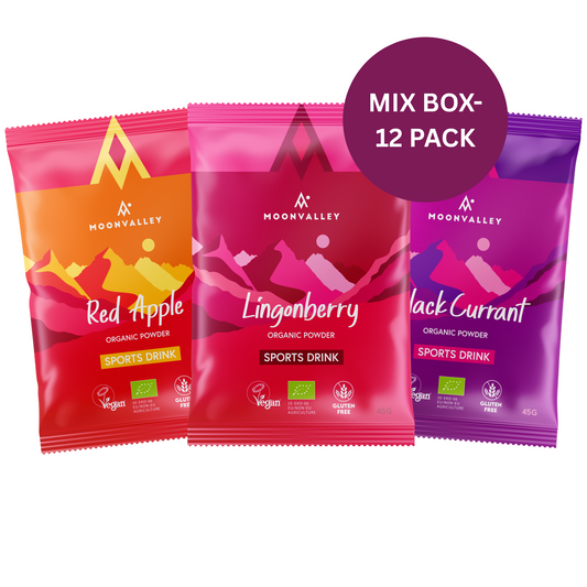 Økologisk Sportsdrikk Mikspakke 12 stk