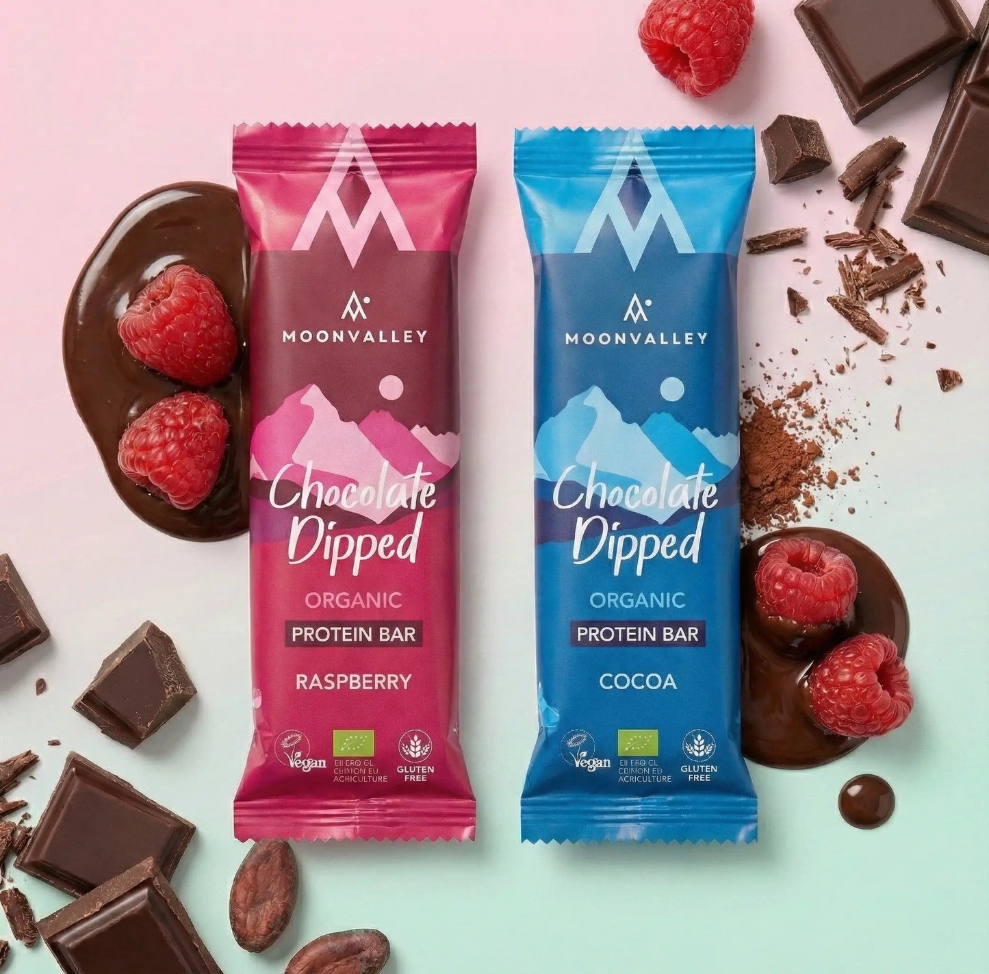 Veganske Proteinbarer Mikspakke 12 stk