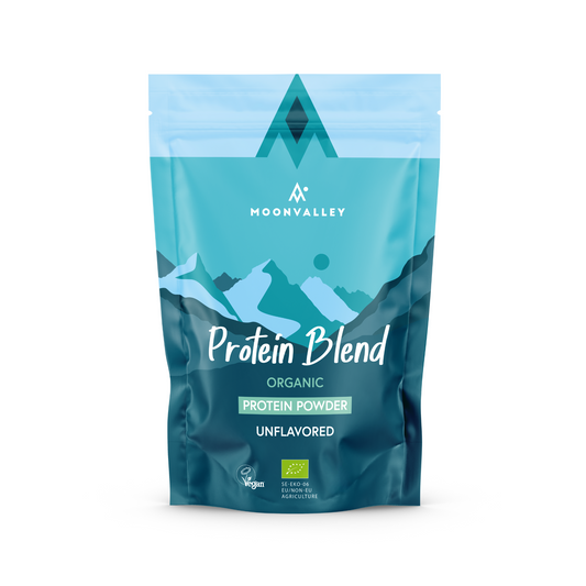 Moonvalley Økologisk Proteinblanding nøytralt vegansk proteinpulver uten smak
